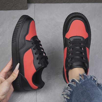 Women's White Low-Top Sneakers