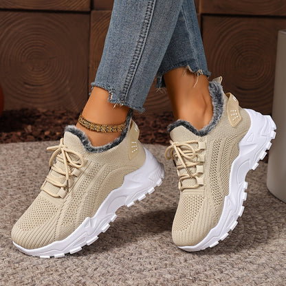 Women's Warm Slip-On Sneakers