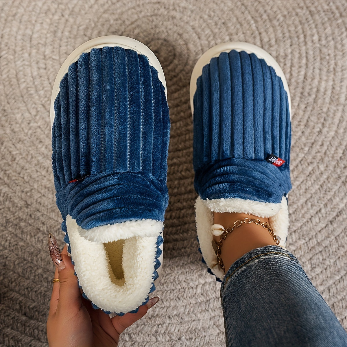 Plush Winter Slippers