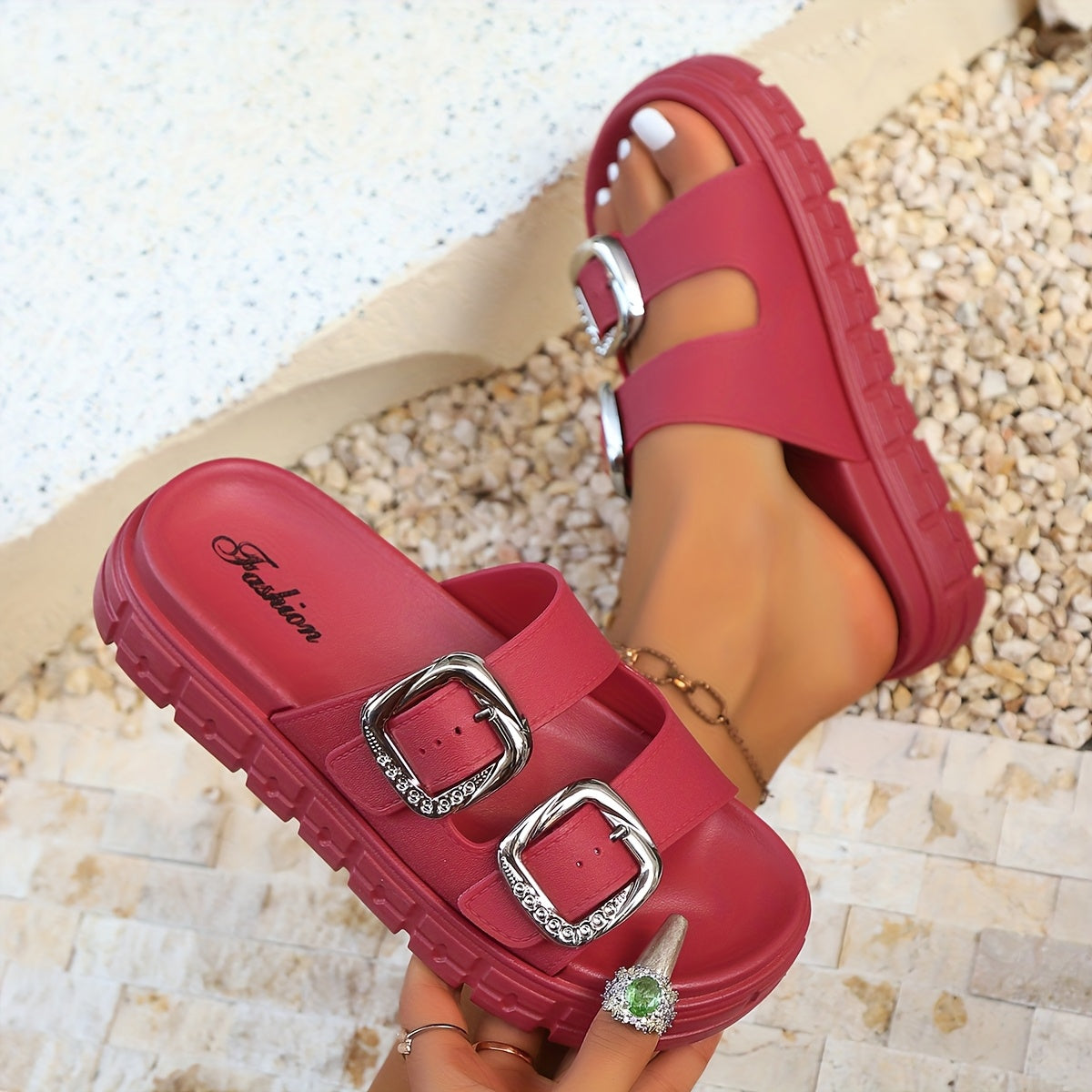 Comfortable Summer Slide Sandals