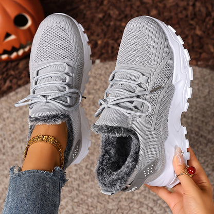 Women's Warm Slip-On Sneakers