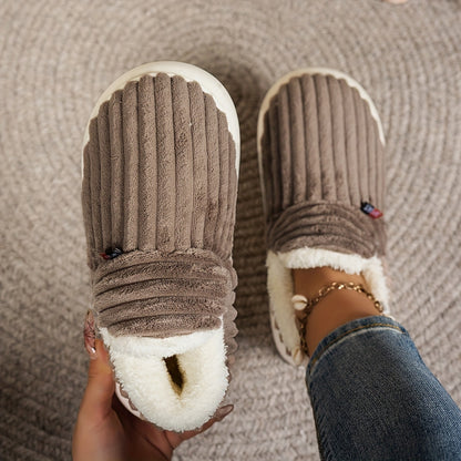 Plush Winter Slippers