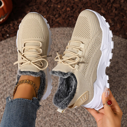 Women's Warm Slip-On Sneakers