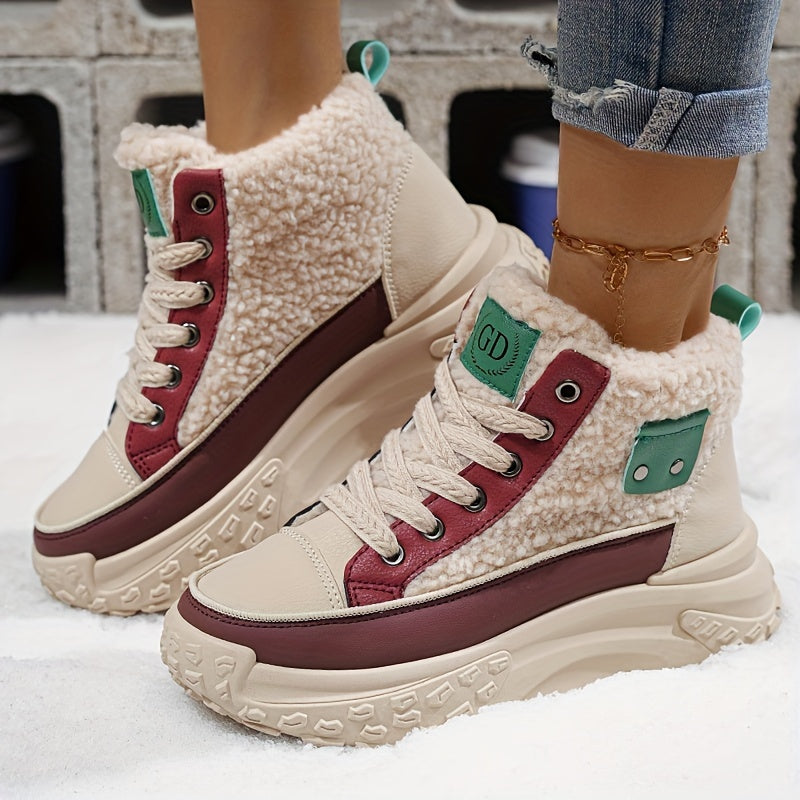 Women'S Chunky Platform Ankle Boots