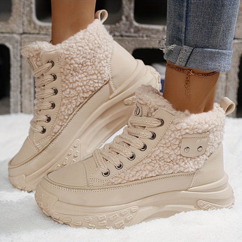 Women'S Chunky Platform Ankle Boots