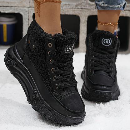 Women'S Chunky Platform Ankle Boots